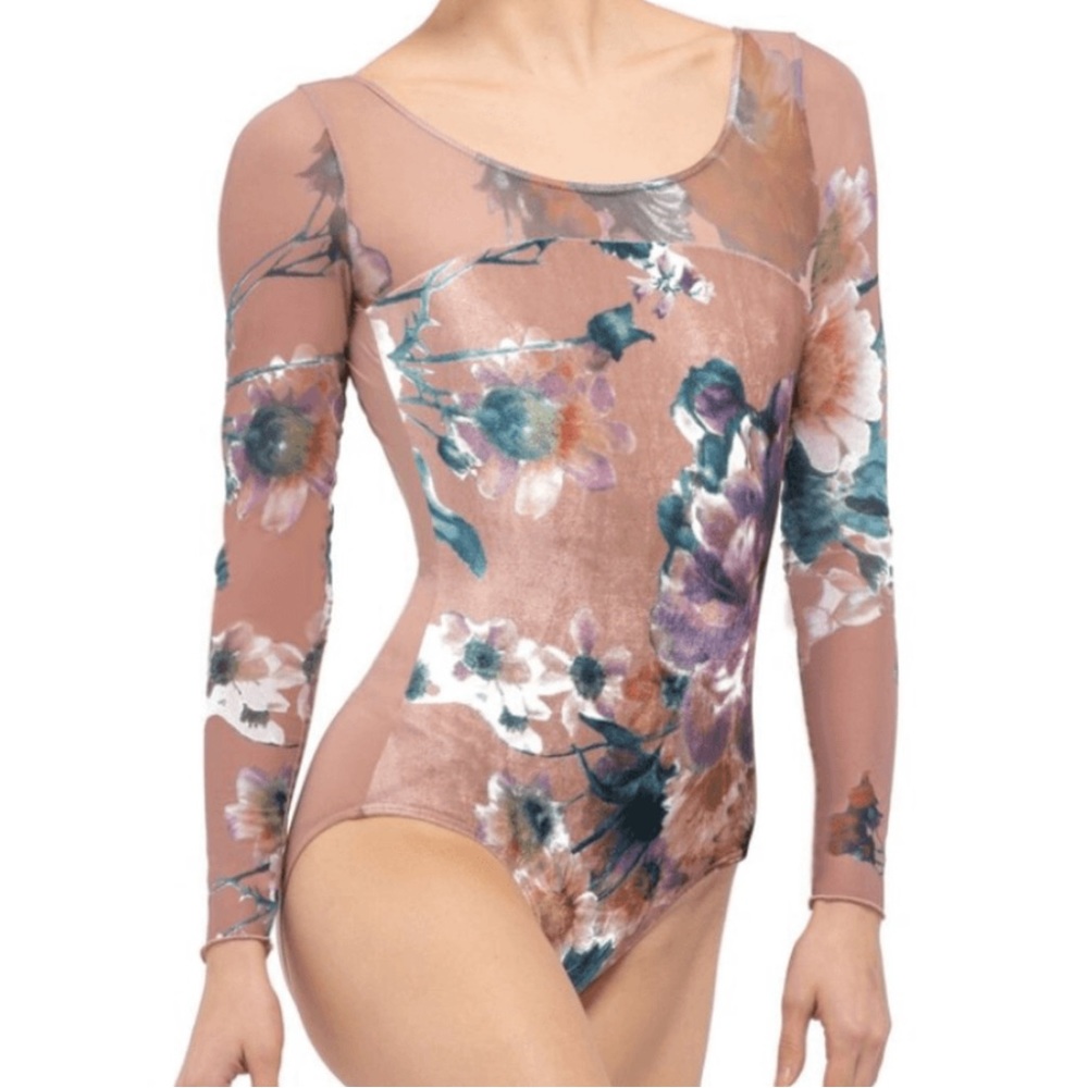 Ballet rosa leotard pink ballet leotard velvet leotard ballet leotard